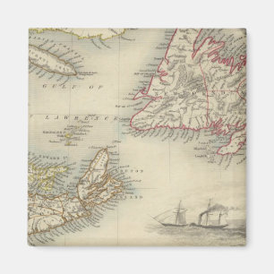 Nova Scotia und Neufundland Magnet