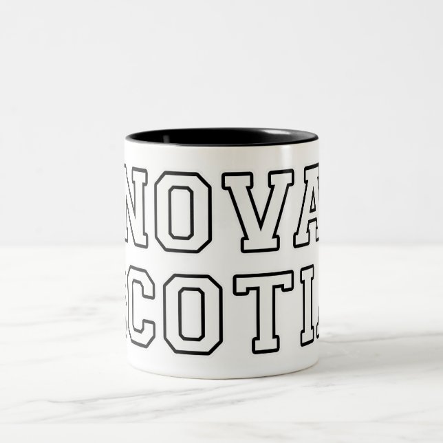 Nova Scotia Zweifarbige Tasse (Mittel)