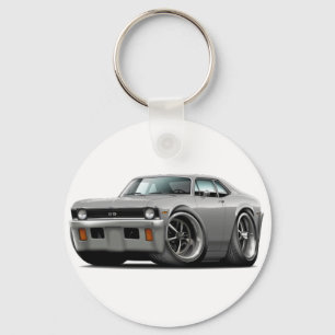 Nova-silbernes Auto 1971-72 Schlüsselanhänger