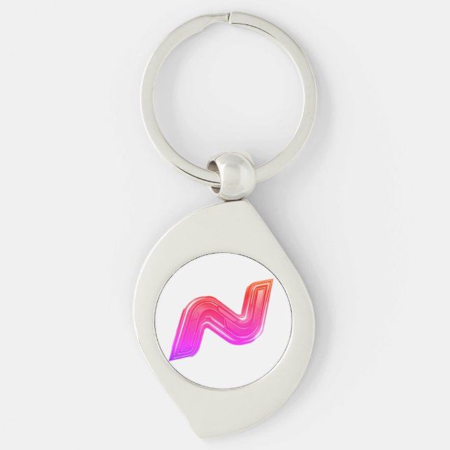 Nova Special Rosa Logo Schlüsselanhänger (Vorderseite)