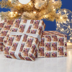 Nova the Golden Retriever - Wrapping Paper Roll Geschenkpapier