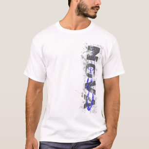 Nova Vert blauer T - Shirt v2