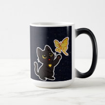 #NovaCatAdventures  and Lunar Moth Frolics Mug