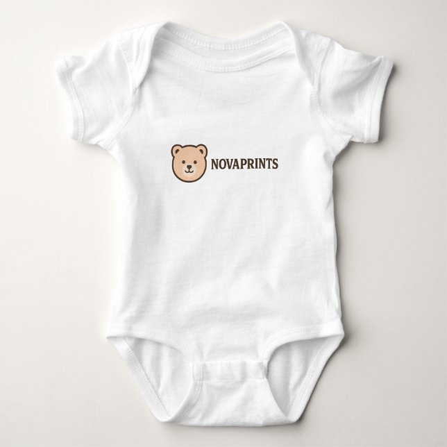 NovaPrint Baby One-Piece Strampler (Vorderseite)