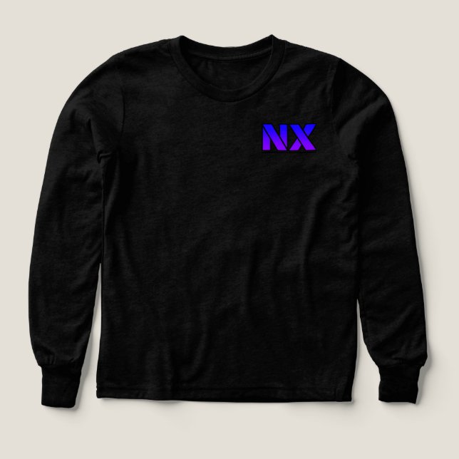 Novarix kleinkinder langarm shirt (Design Vorderseite)