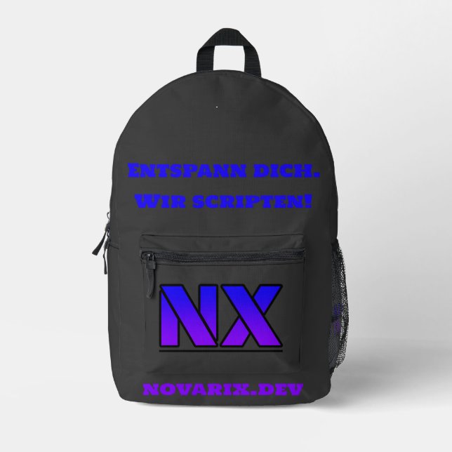 Novarix Rucksack (Vorderseite)