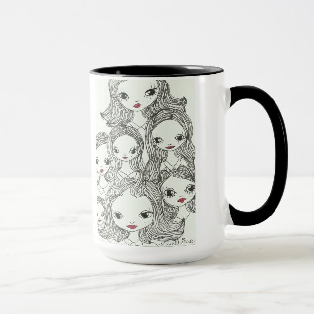 Novelline Girls Tasse (Rechts)