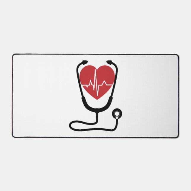 Novelty Doctor Nursing Practitioner Geschenk Cool Schreibtischunterlage (Vorderseite)