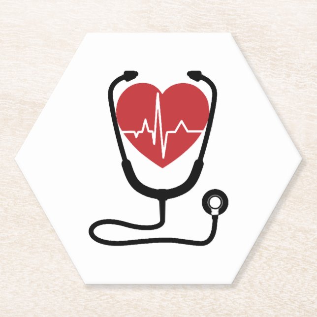 Novelty Doctor Nursing Practitioner Geschenk Cool Untersetzer (Vorderseite)