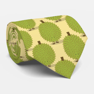 Novelty Durian Fruit Cartoon cravate alimentaire
