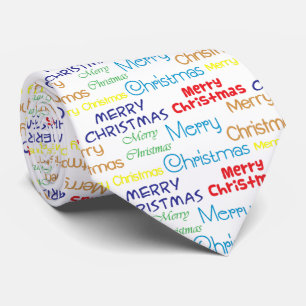 Novelty Merry Christmas Krawatte