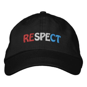 Novelty Patriotic Fashion Golf Style RESPEKT Bestickte Baseballkappe