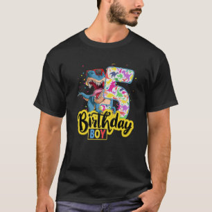 Novelty Rawr Ich bin 5 Niedliche Kinder Ich bin 5 T-Shirt