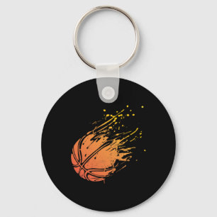 Novelty Silhouette Basketball Geschenk Grafik für Schlüsselanhänger