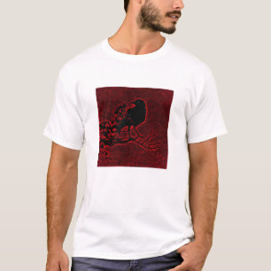 Novelty Teens Black Crow Gamer T-Shirt