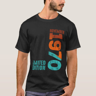 November 1970 Jahr 1970 1970 1970 Seit 1970 T-Shirt