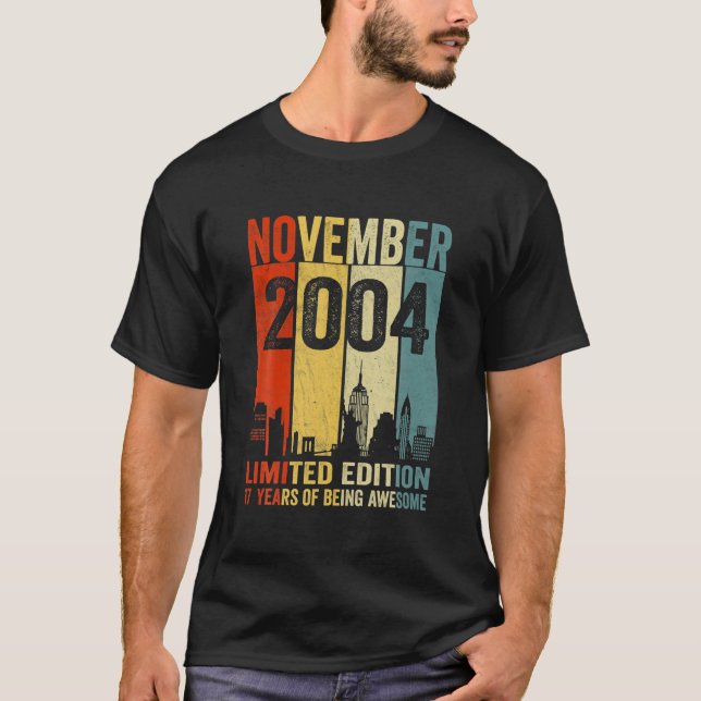 November 2004 Limited Edition 17 Years Of Being Aw T-Shirt (Vorderseite)