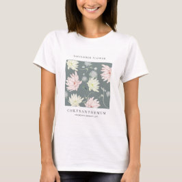 November Birth Month Flower T-Shirt