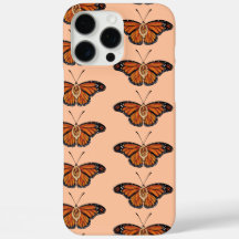November Citrine Monarch Butterfly Design