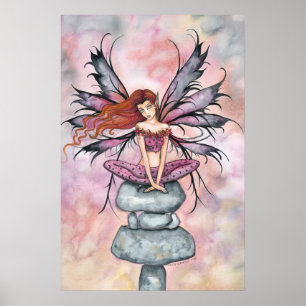 November Feen Kunst Druck Poster von Molly Harriso
