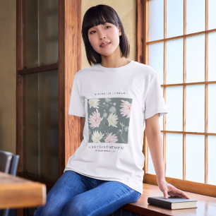 November-Geburtsmonats-Blumen-T-Shirt T-Shirt