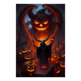 November Halloween Poster