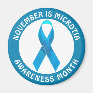 November ist der Bewusstseinsmonat für Mikrotie Magnet