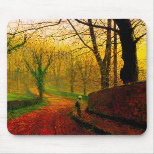 November Nachmittag Stapleton Park Grimshaw Mousepad