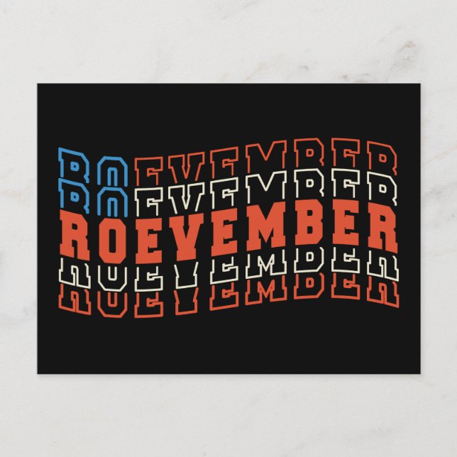 November Postkarte (Vorderseite)