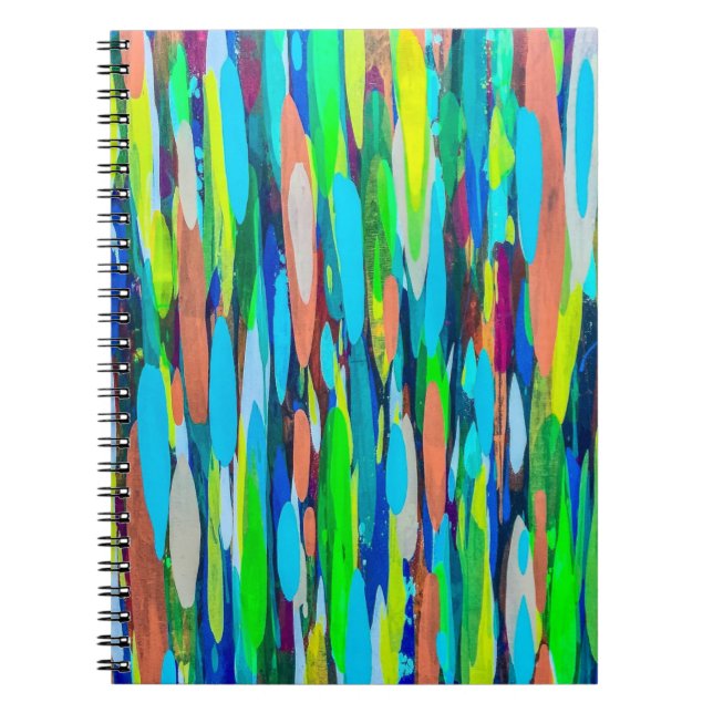 November-Rain-Notebook Notizblock (Vorderseite)