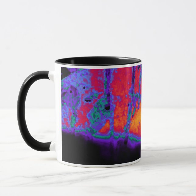 November Tür Tasse von Angus energiegeladenen Farb (Links)