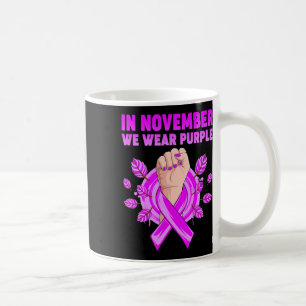 November Wir tragen Lila Alzheimerheimer-Bewusstse Kaffeetasse