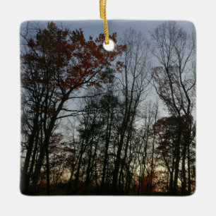 Novembersonne Keramikornament