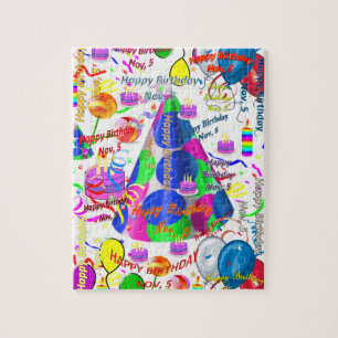Novembre 5 Anniversaire Jigsaw Puzzle