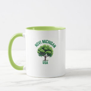 Novi Michigan Heimat Kaffee Tasse