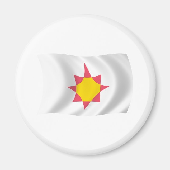 Novial Flag Magnet (Vorne)