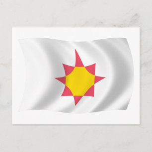 Novial Flag Postkarte