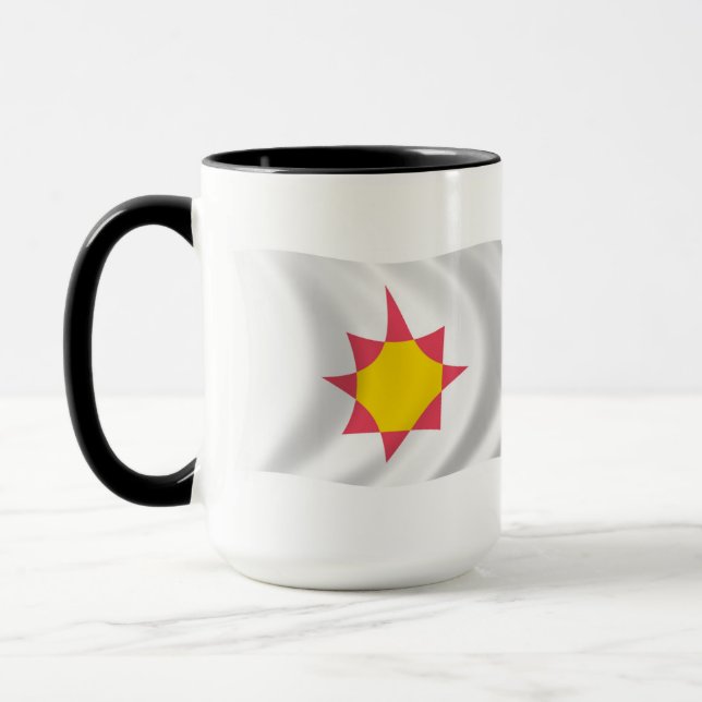 Novial Flag-Tasse Tasse (Links)