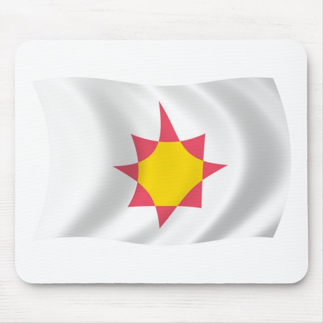 Novial-Flagge-Mauspad Mousepad (Vorne)