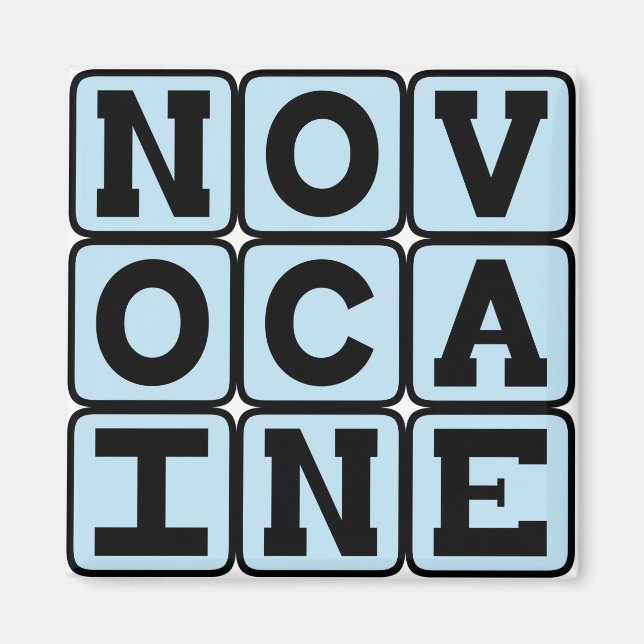 Novocain, Zahnnarkose Magnet (Vorne)