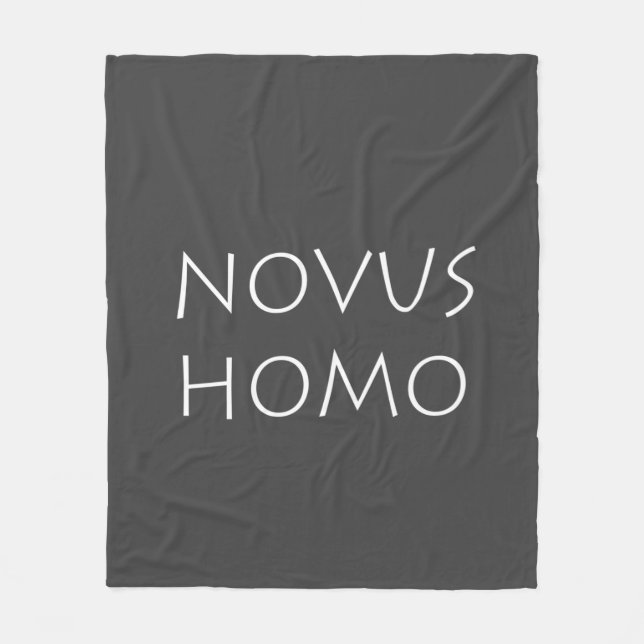 Novus homo fleecedecke (Vorderseite)