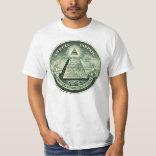 Novus Ordus Seclorum JETZT Illuminati Siegel-T - T-Shirt