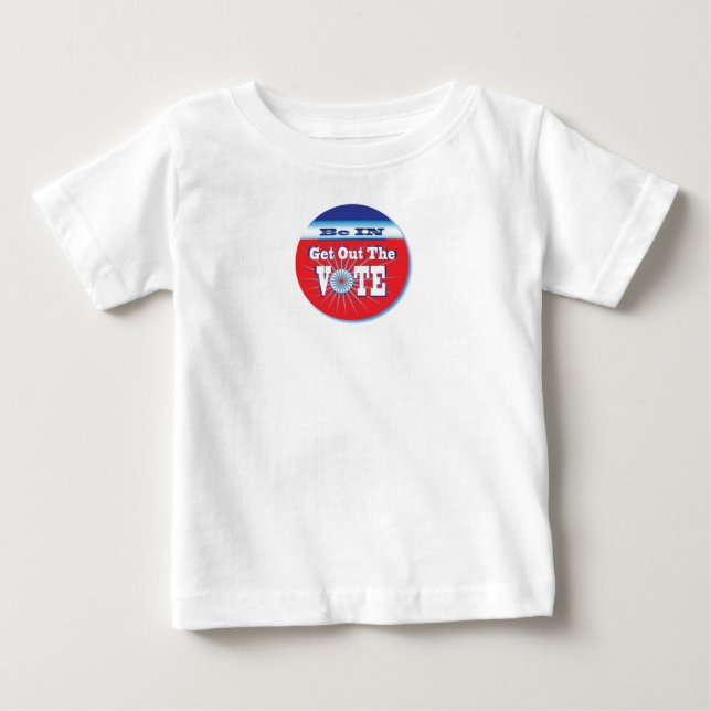 NowPower ・ Holen Sie die Abstimmung Kleinkind lang Baby T-shirt (Vorderseite)