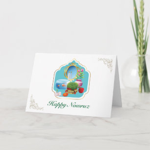 Nowruz-Grußkarte Dankeskarte