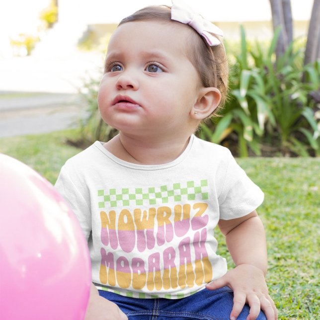 Nowruz Mobarak | Frohes iranisches Neujahr Baby T-shirt (Nowruz Mobarak | Happy Iranian New Year Baby T-Shirt)