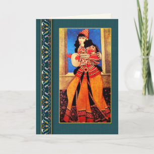 Nowruz Moubarak. Cartes de voeux du Nouvel An pers