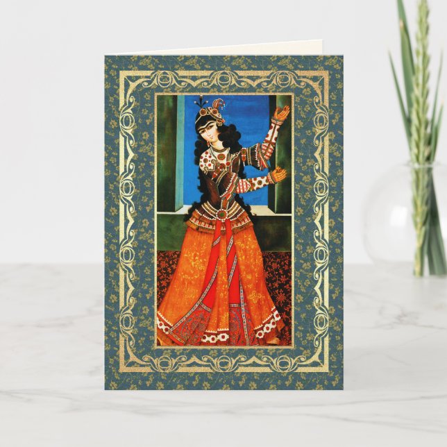 Nowruz Mubarak. Cartes de vœux du Nouvel An persan (Devant)