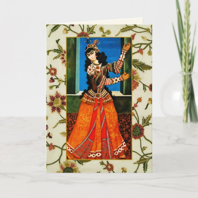 Nowruz Mubarak. Cartes de voeux persanes de (Devant)