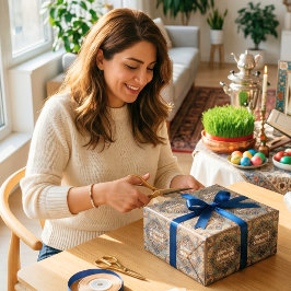Nowruz Persian New Year Dinner Party Events Gesche Geschenkpapier