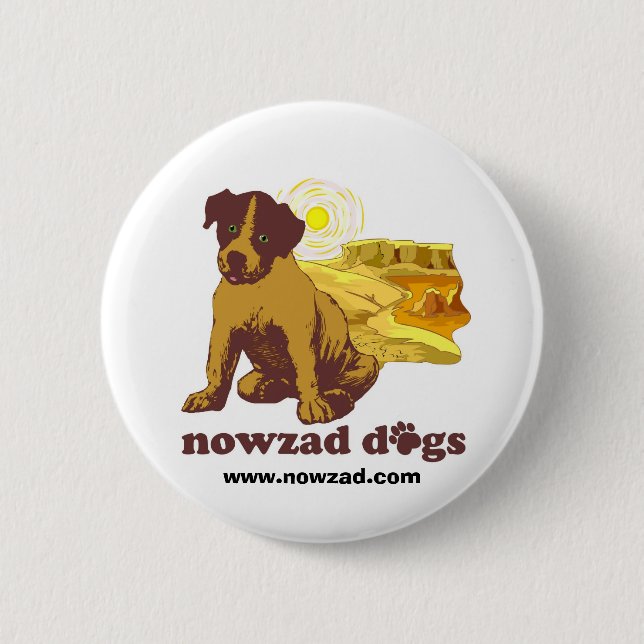 Nowzad Abzeichen Button (Vorderseite)